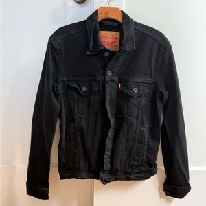 Levi's Classic Black Denim Jacket